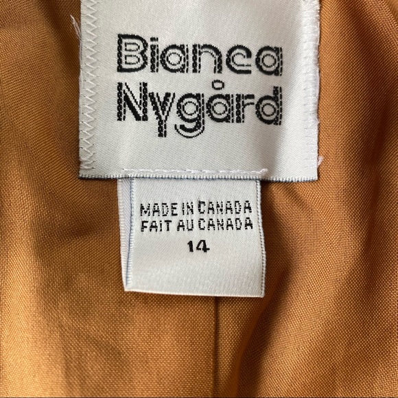 Vintage ‘80s ‘90s Plaid Brown Blazer - Picture 4 of 8